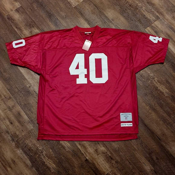 Arizona Cardinals Pat Tillman Mitchell & Ness Cardinal Big & Tall 2000 Jersey - Picture 5 of 9